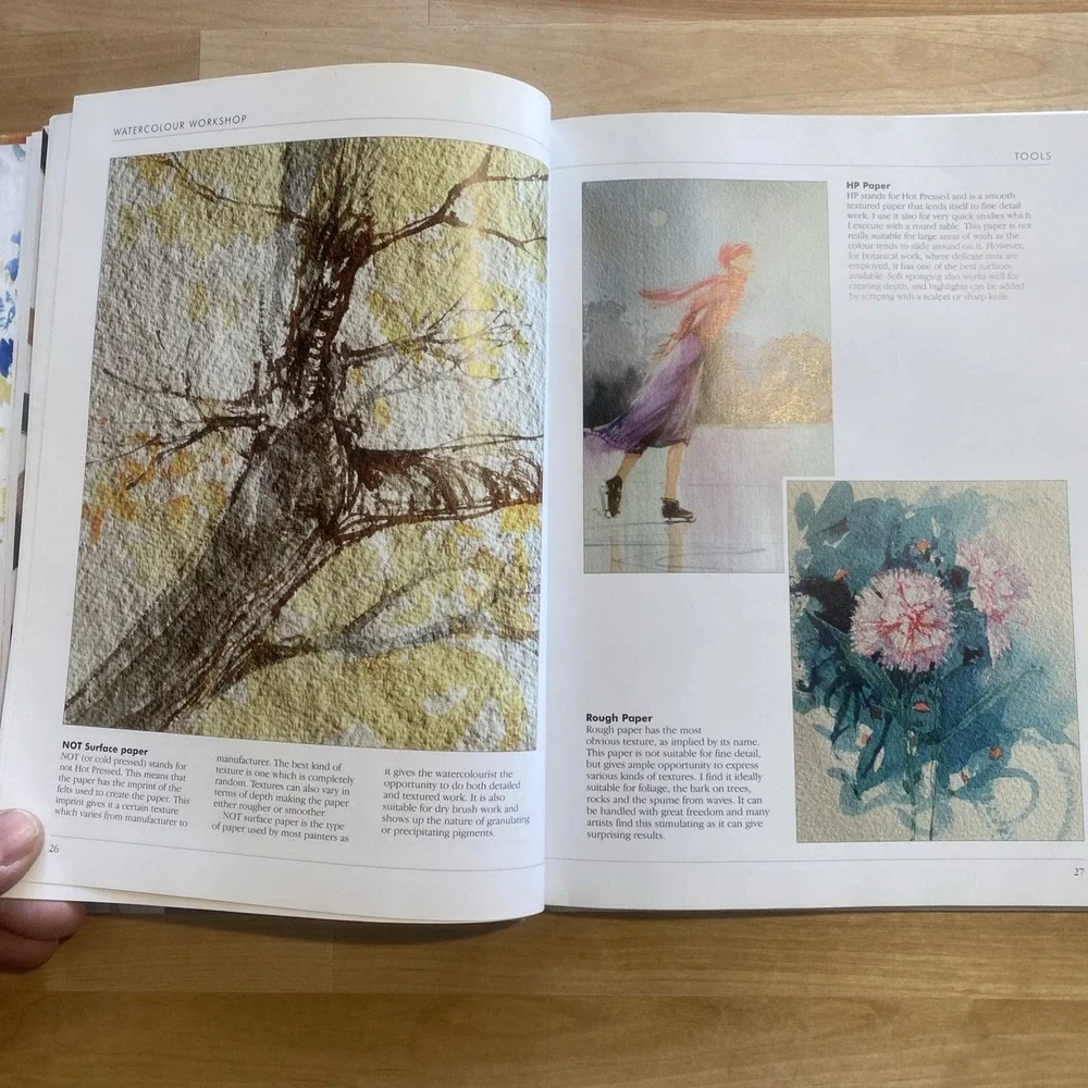 Paul Riley's Watercolour Workshop by Riley, Paul‎ 2001 Hardcover Book Watercolor